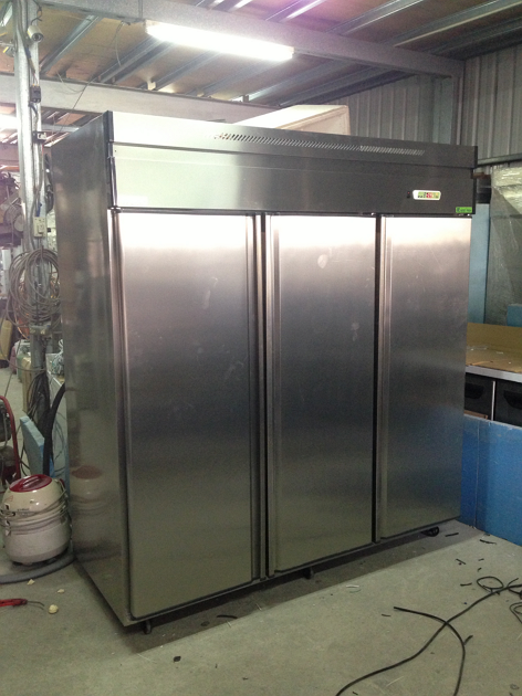 不銹鋼立式冰櫃-2 4